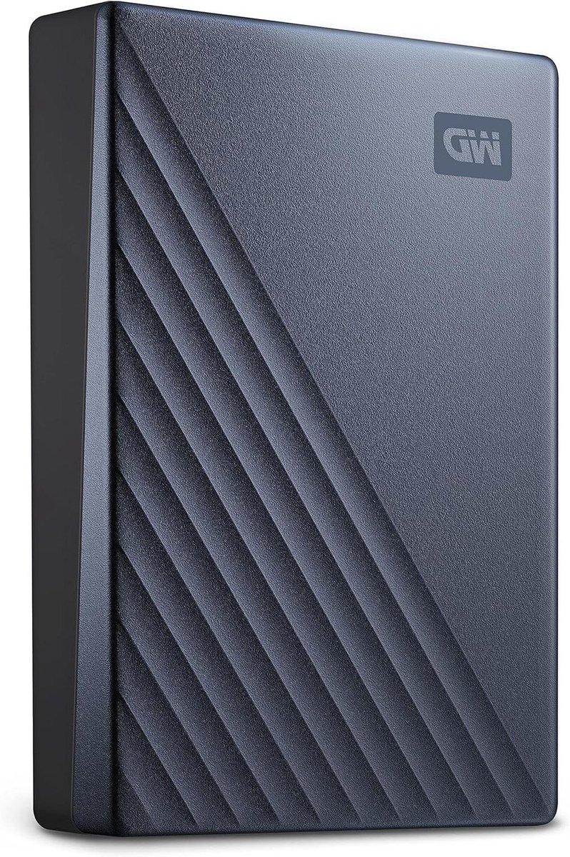 Externe Harde Schijf - Draagbare Opslag - Bestanden Opslaan - Hardware Versleuteling - 2 TB - Blauw