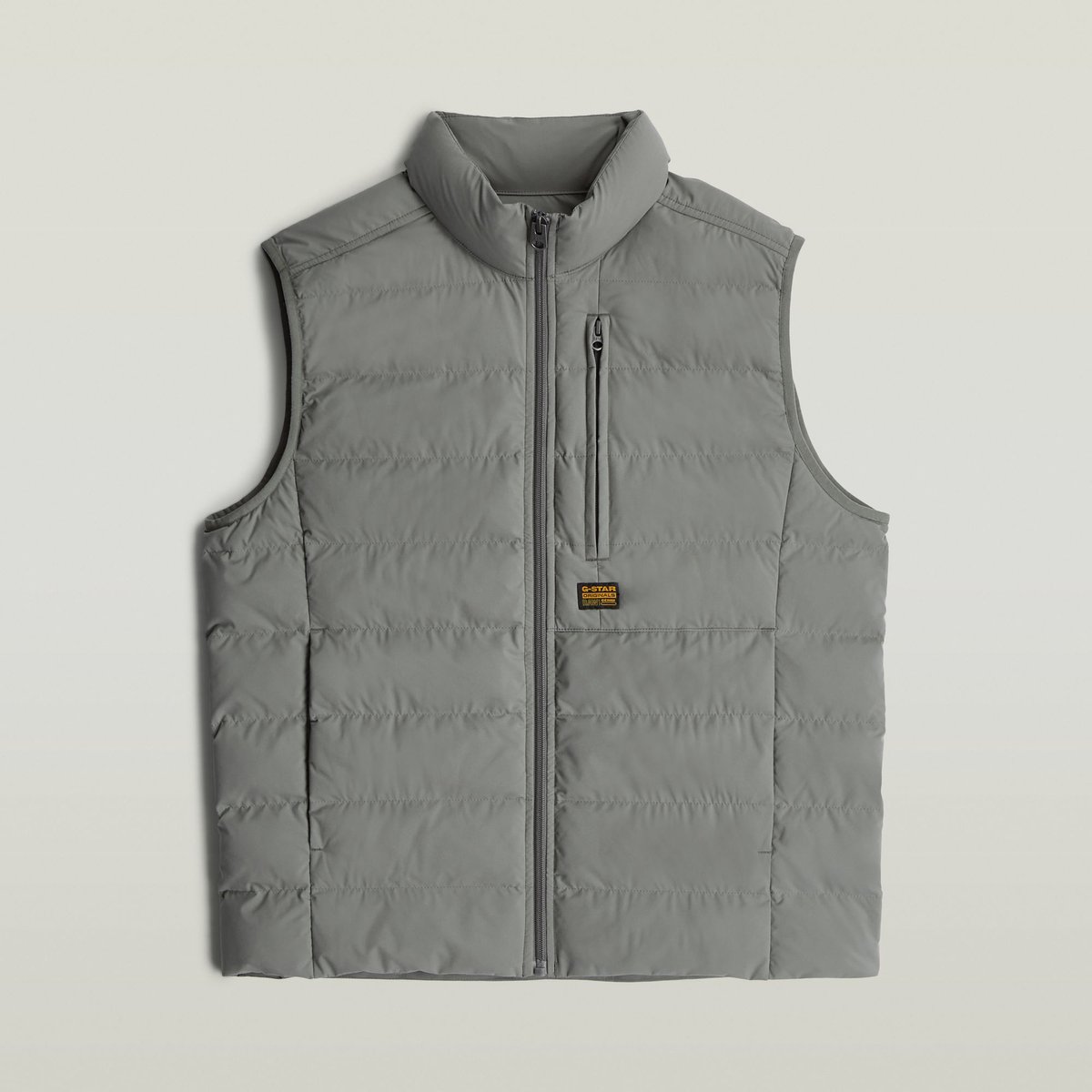 G-Star Foundation liner vest Heren Spijkerjassen Grijs