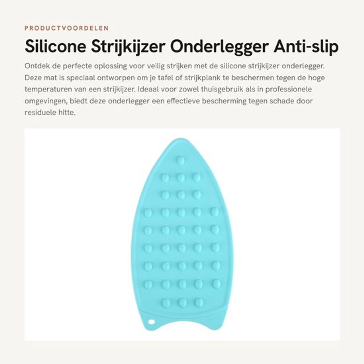 Strijkmat Hittebestendig - Siliconen Antislip - Compacte Opberging - Tafelbescherming - Voedingskwaliteit - Ultra Zacht - Strijkijzer Mat