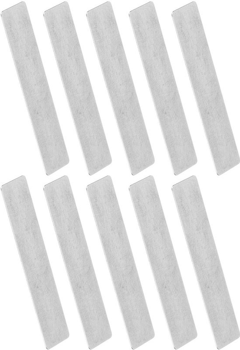 Luchtcompressor Klepplaten Set - 10 Stuks - Gietijzeren Pompaccessoires - Geschikt voor 51 Mm Cilinder - Onderdeel voor Onderhoud - Hittebestendig - Ventielplaat