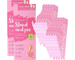 Rayakt Urinella voor vrouwen, wegwerp plastrechter & waterdicht urinaal, plashulp voor vrouwen, Liberpee, voor reizen - ShopVlot