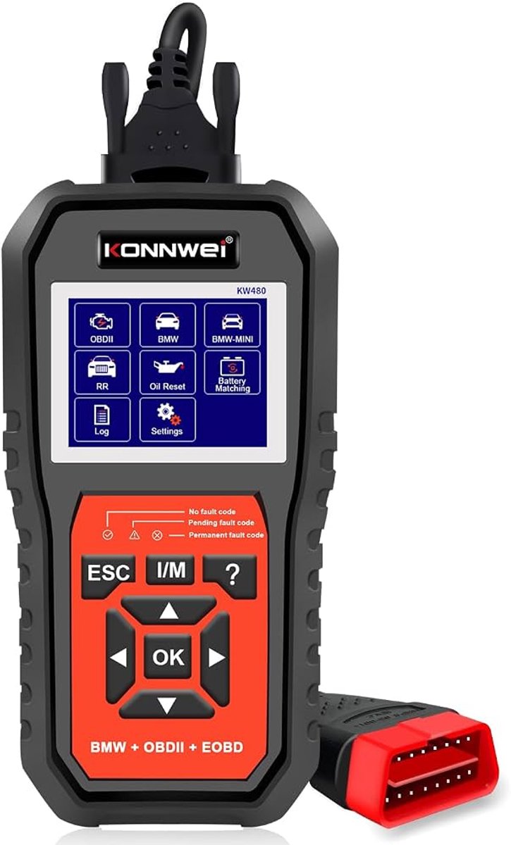 Konnwei KW480 diagnosesysteem voor BMW, MINI en Rolls-Royce – volledig systeem + OBD2