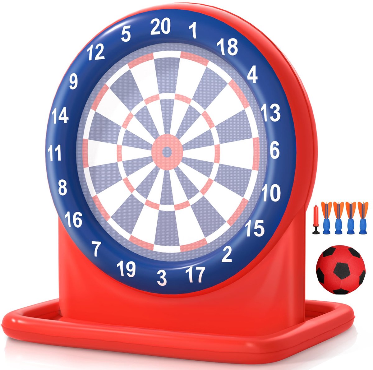 SnelShoppen - Opblaasbare Zwembadspellen voor Volwassenen en Kinderen - Water Dartspel Voor Binnen en Buiten - Zwembad Speelgoed voor Tuin, Feest en C