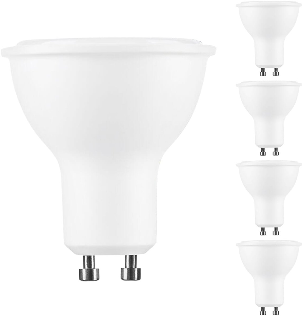 Modee GU10 LED Spot - 10W 1000LM 2700K - Warm Wit - LED Spot Lamp - Vervangt 72W Halogeen Gloeilamp - 5 stuks