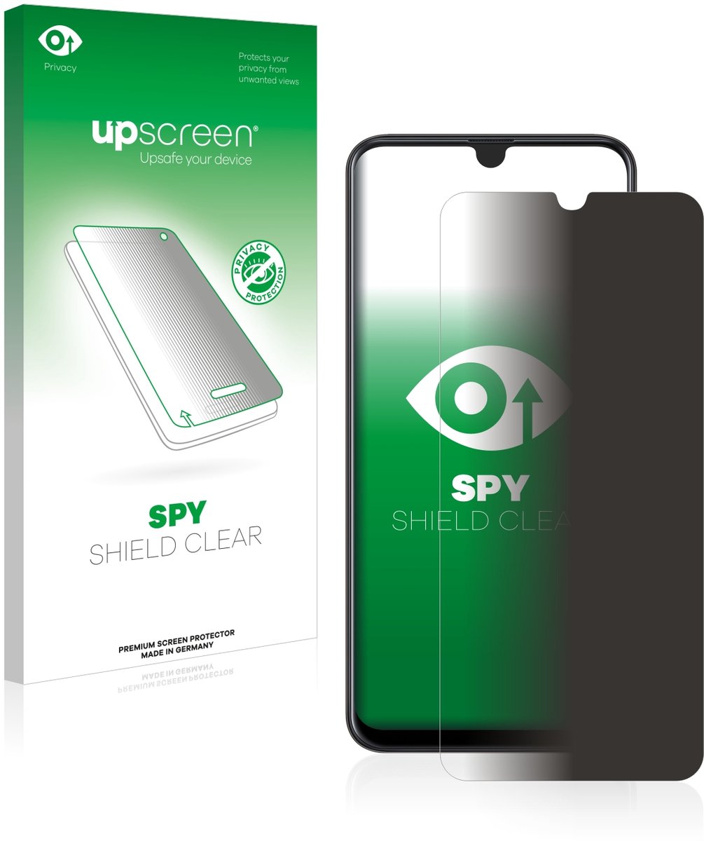 upscreen - privacy screenprotector voor Samsung Galaxy A20 - Folie Beschermfolie Blauwlichtfilter