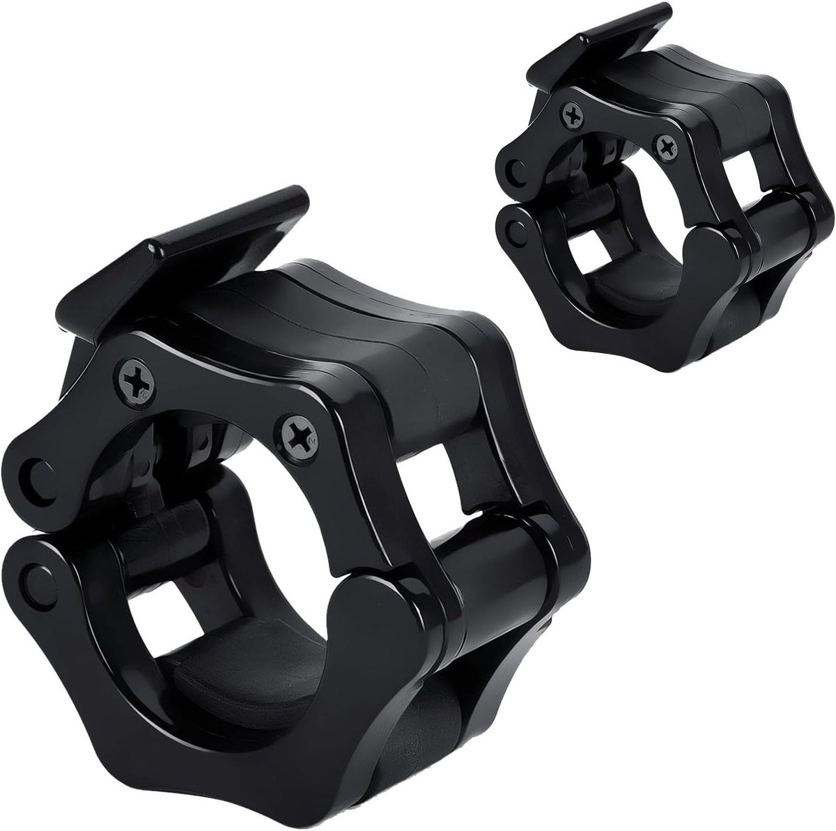 Professionele Dumbbell Clips voor Snelle Bevestiging, 2 Stuks, Robuuste Plastic Klemmen voor Krachttraining en Fitness