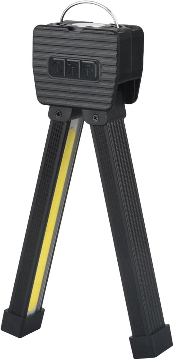 Draagbare LED Posing Lamp met Magnetische Bevestiging, 7 Helderheidsniveaus, IPX4 Waterdicht, Oplaadbaar en 180° Vouwfunctie voor Fitness, Kamperen en Thuisgebruik