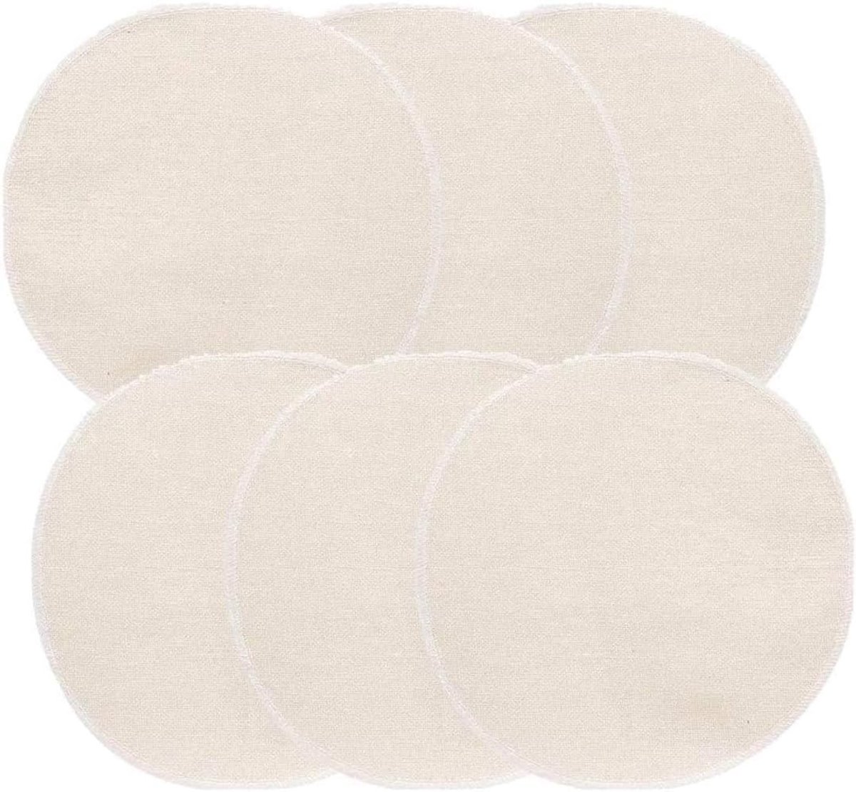 Bamboe Stoomdoeken voor Keuken, 10 Stuks, Ideaal voor Rijst, Groenten en Vlees, Diameter 30 cm