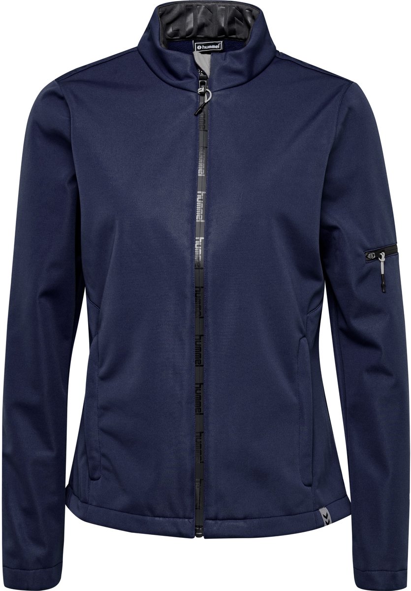 Hummel softshelljack voor dames Hmlnorth Softshell Jacket Woman 206686 Blauw