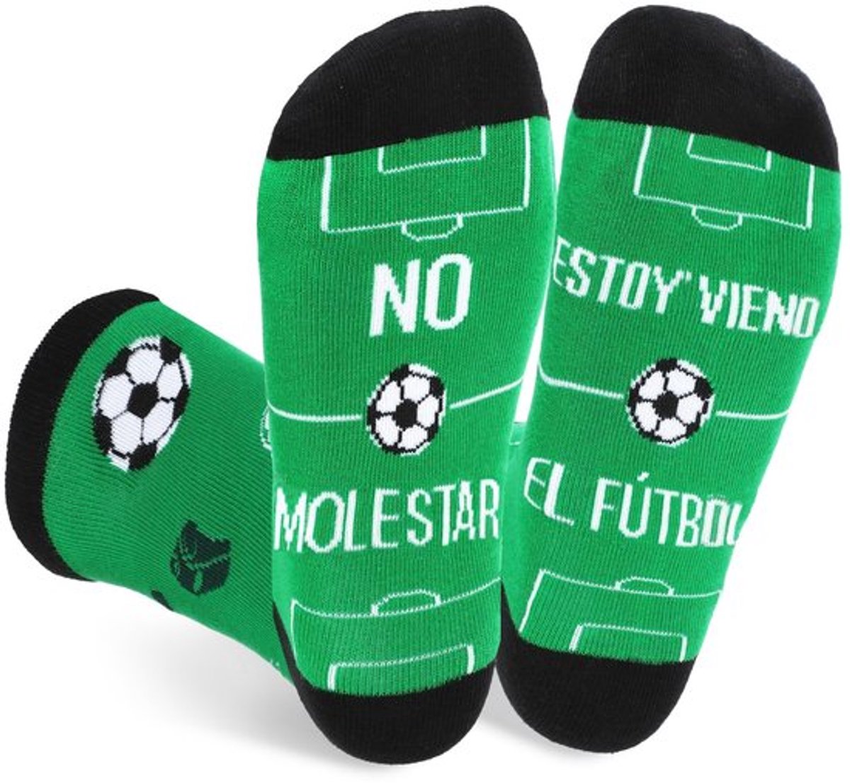 Herensokken Katoen - Cadeau voor Vaderdag - Verjaardag - Voetbal - Comfortabele Pasvorm - Maat 43-46 - Sokken