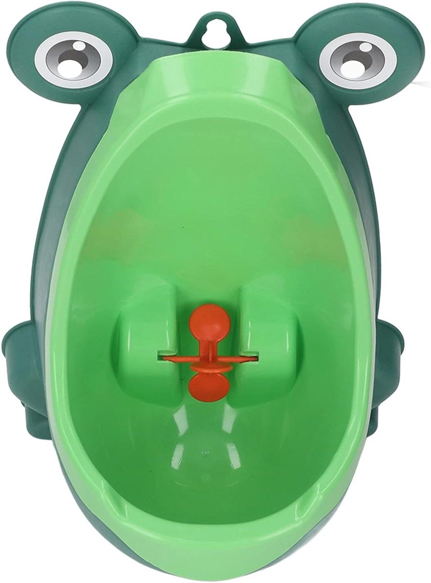 Kinder Urinoir - Potje Jongens - Zindelijkheidstraining - Grappig Doelwit - 30 x 20 x 15 cm - Groen