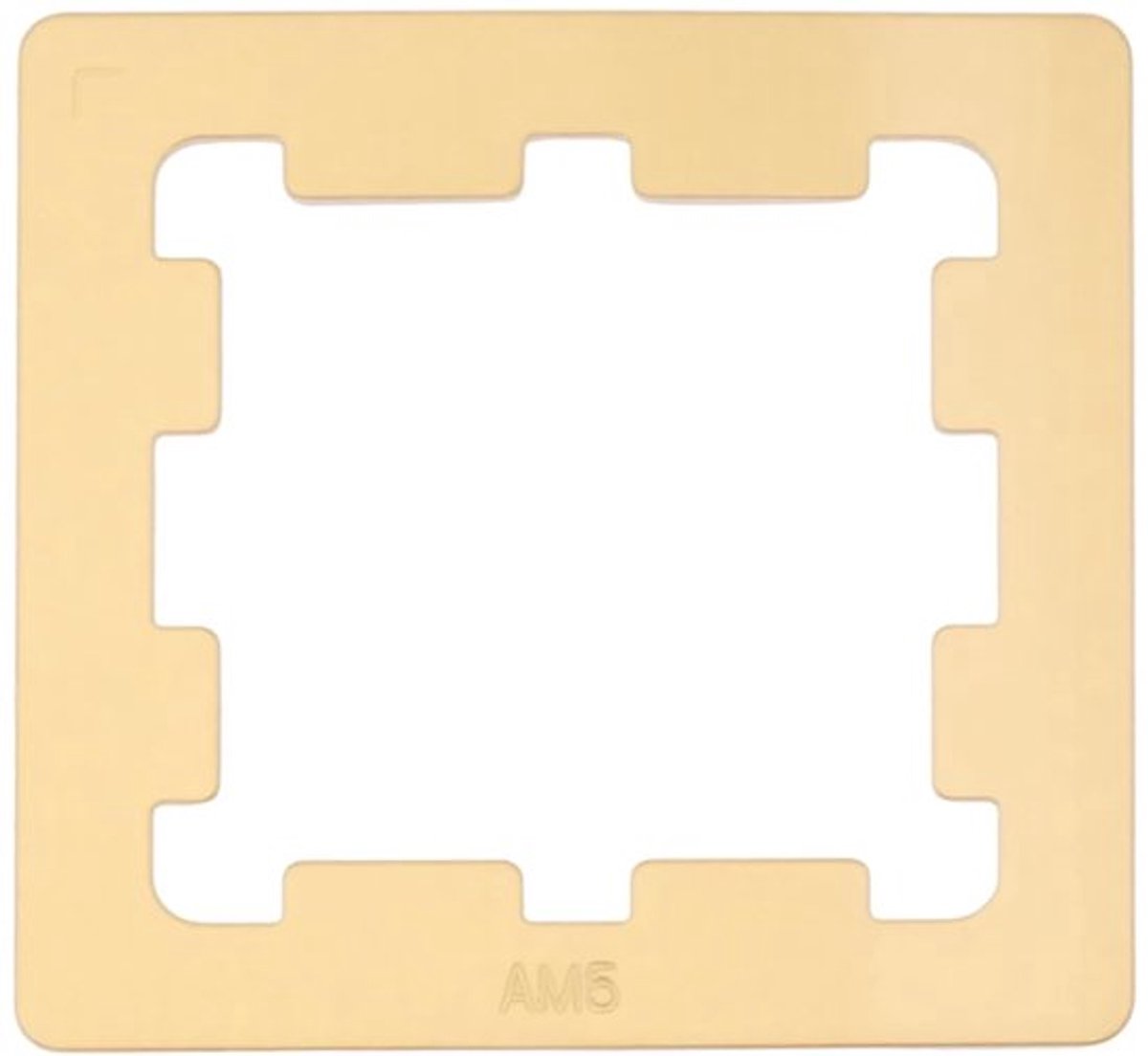 Contactframe Goud - CPU Koeler - AM5 - Koper - 45x45x0,6 mm - Veiligheidsbevestiging