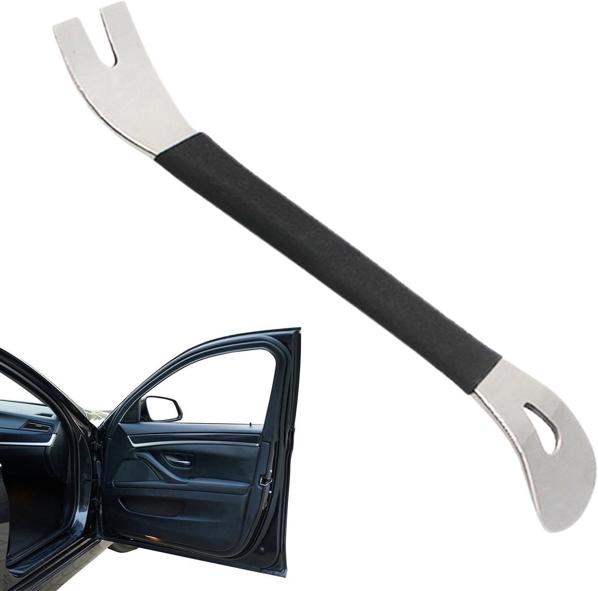 Auto trim removal tool-auto Trim Verwijdering Gereedschap-autowriktool - Automatisch gereedschap voor het verwijderen van klemmen - Gereedschap voor het verwijderen van panelen - Zilver - 20 cm