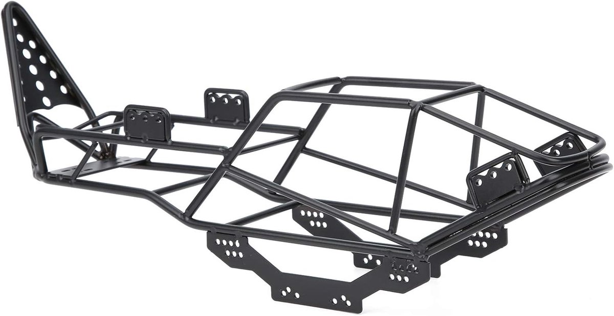 Metalen Roll Cage Full Tube Frame Carrosserie Chassis voor 1/10 RC Crawler - Vervangingsonderdelen voor Axial SCX10 en Upgrade Accessoires