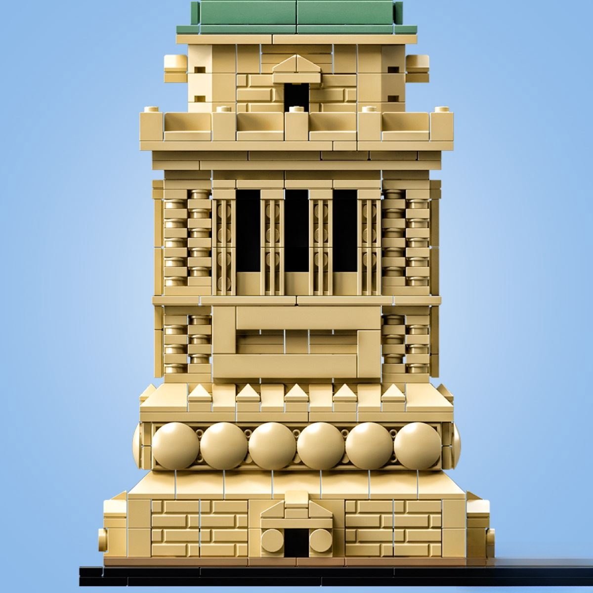 LEGO 21042 Architecture Vrijheidsbeeld Model Bouwset, New York Display en Verzamelmodel voor Volwassenen — afbeelding 9