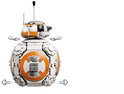 Droïde astromécano BB-8 LEGO avec fonctions rotatives de tête et de corps.