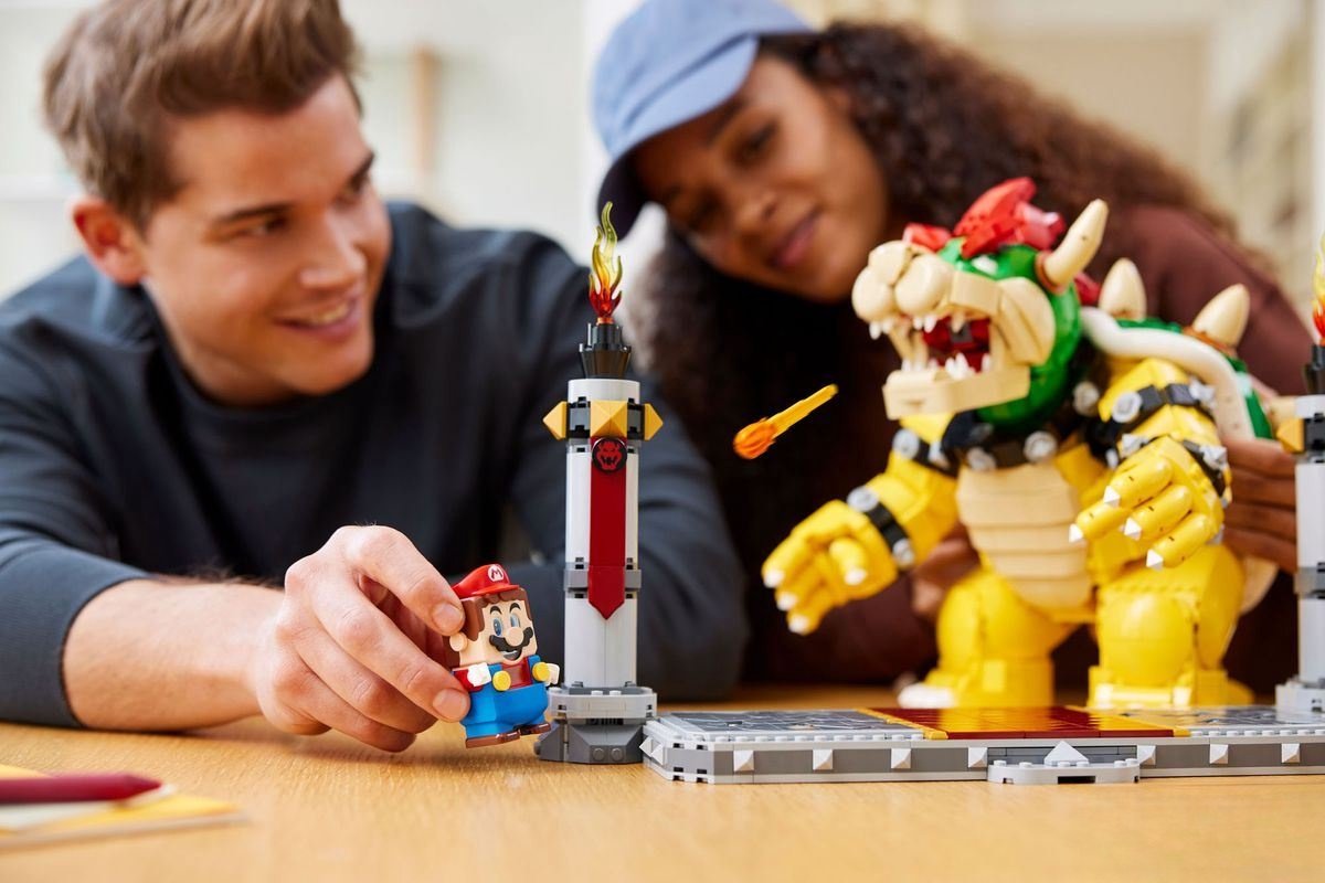 LEGO Super Mario De machtige Bowser, Bouwbaar 3D Model, Verzamelitem & Cadeau Idee - 71411 — afbeelding 8