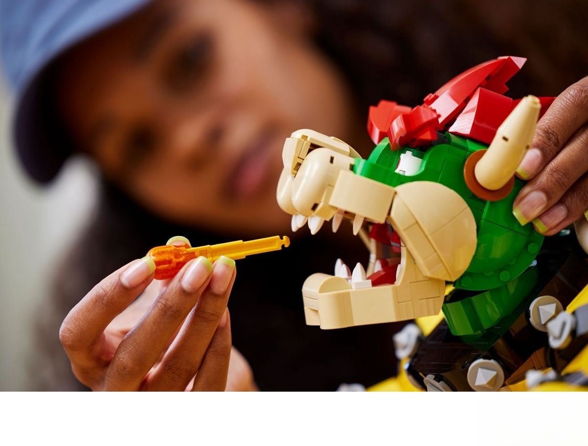 LEGO Super Mario De machtige Bowser, Bouwbaar 3D Model, Verzamelitem & Cadeau Idee - 71411 — afbeelding 7