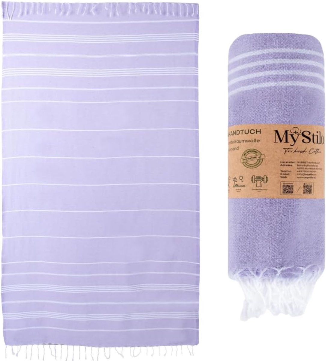 SnelShoppen - XXL Saunahanddoek Hamamdoek 100x200cm - Zachte Sneldrogende Badhanddoek - Premium Strandhanddoek voor Mannen en Vrouwen - Perfect voor Y