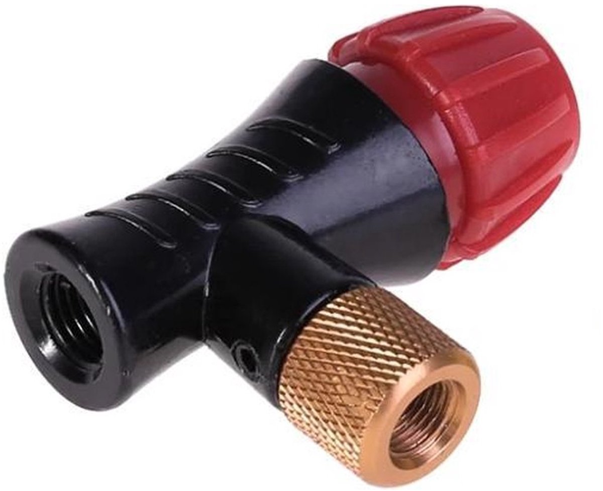 Co2 Fietspompje | Co2 Adapter | Co2 Pompkop Regelbaar | Mini Fietspomp - voor 16gr / 32gr co2 Patronen