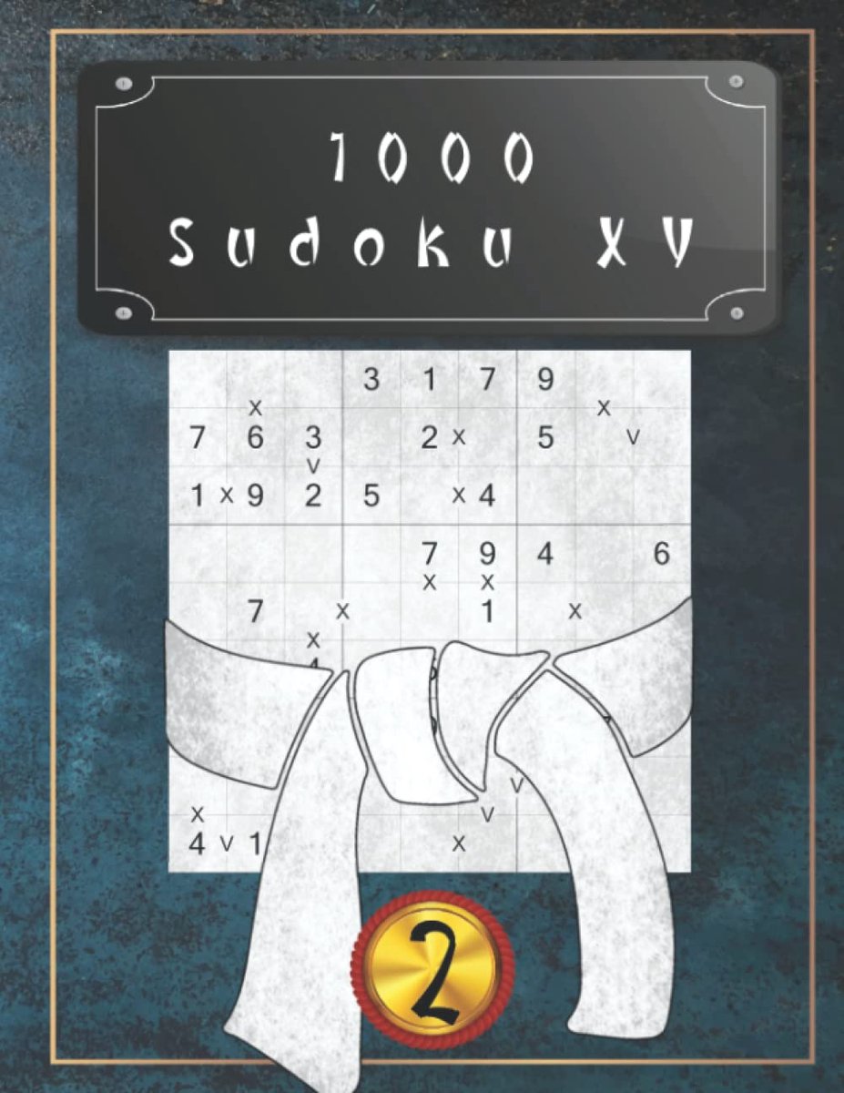 SnelShoppen - 1000 Sudoku XV Vol. 2: Japanse Puzzels - Hersenkraker en Hersentraining voor Beginners - Zeer Gemakkelijk Niveau - Ideaal voor Puzzellie