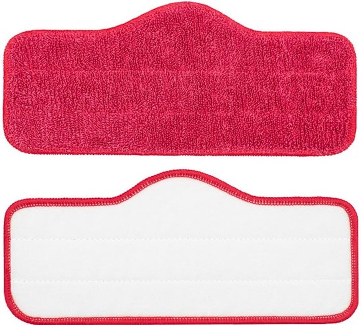 Geschikt voor Schenley stoommop vervangende doeken, microvezel mopdoek, vervangende mop pads, mophouder, dweil, doek, 8 stuks