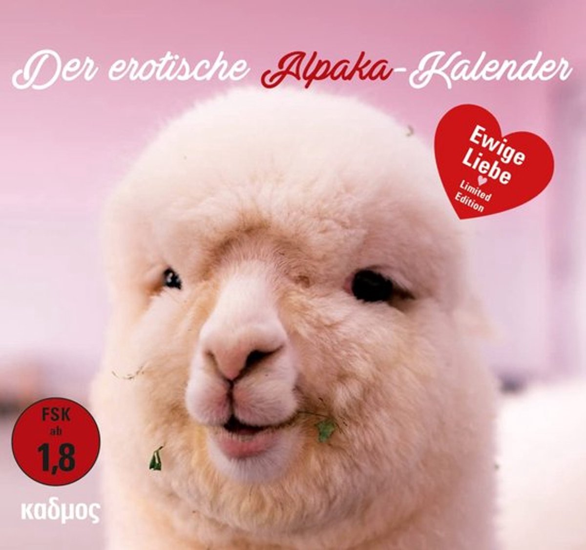 SnelShoppen - Der erotische Alpaka-Kalender 2024 'Ewige Liebe' Limited Edition - Uniek en Speels Cadeau voor Liefhebbers, Perfect voor Decoratie, 12 M