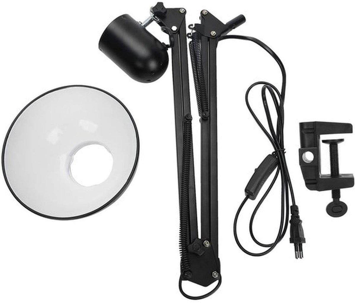 - LED Bureaulamp - Verstelbare Lezen - Modern Design - Ideaal voor Studeren - Energiezuinig - Perfect voor Thuiswerk - Zwart