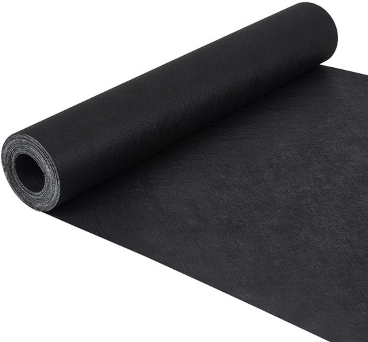 Tussenstof opstrijkbaar - Zwarte polyester - Naaien - Handwerk - Tassen - Woondecoratie - 40 x 0,06 cm - Voeringsstof