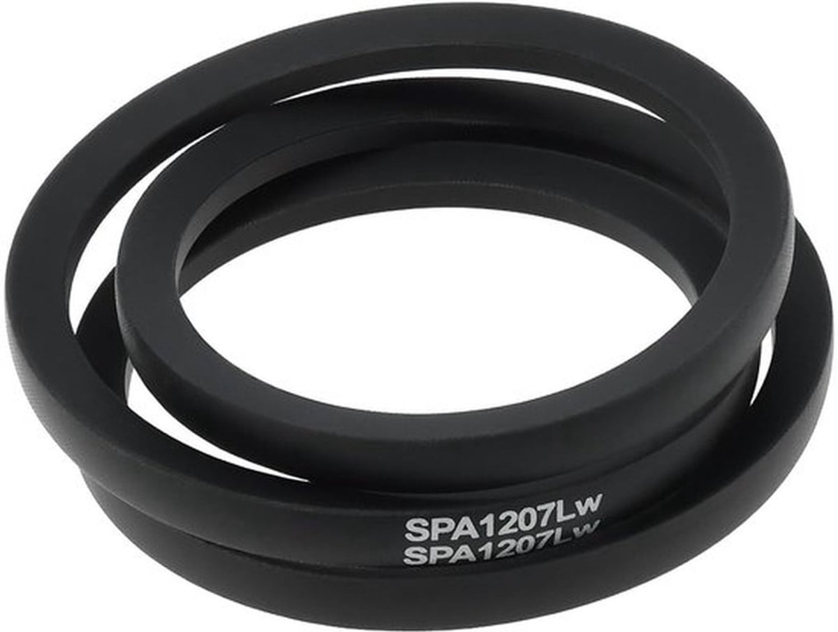 Aandrijfriem Perfecte Pasvorm - Buitenlengte 1225 mm - Binnenlengte 1162 mm - Rubber - Betrouwbare Prestaties - Soepele Werking - Grasmaaier Riem