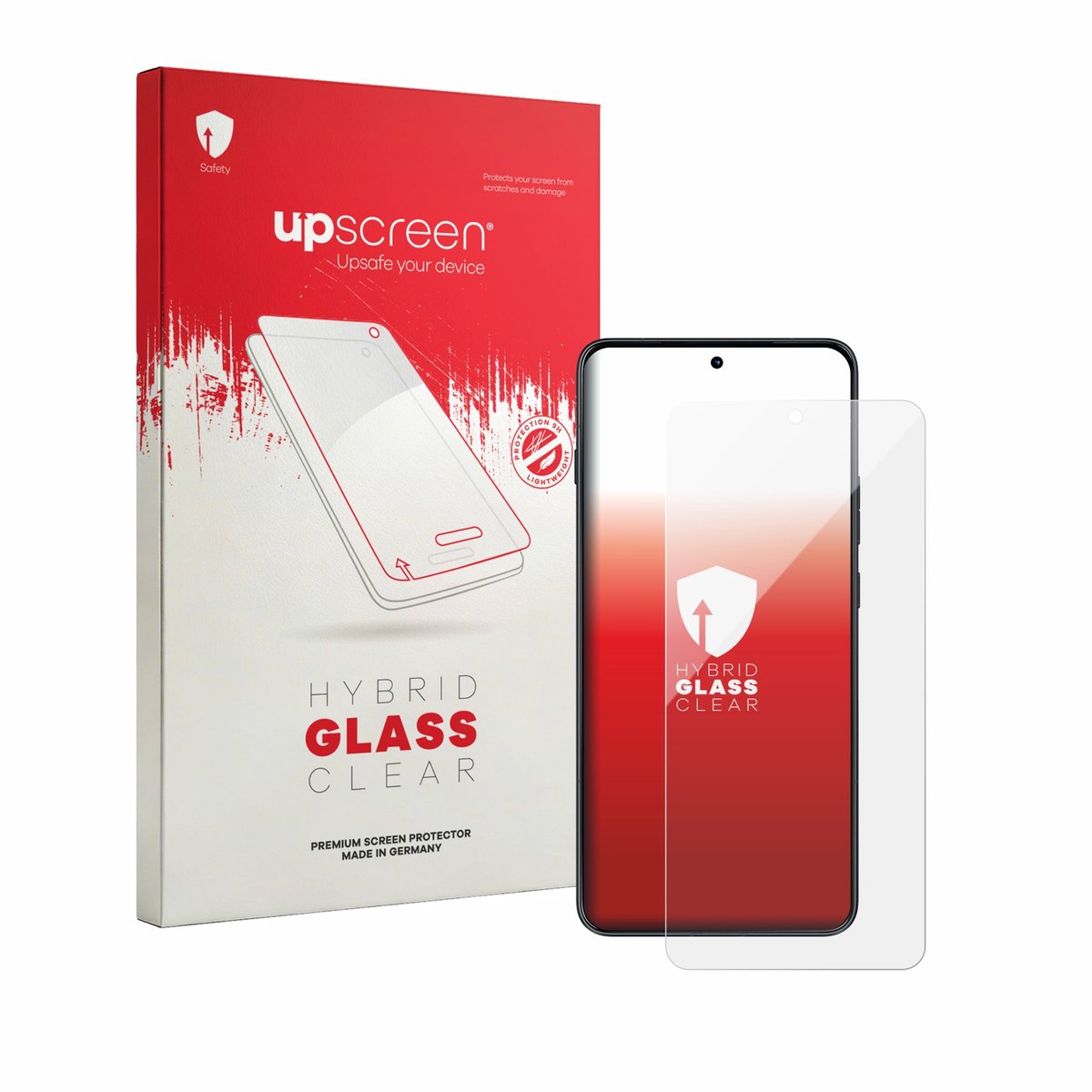 upscreen - Screenprotector voor Motorola Edge 70 Max - Folie Beschermfolie Beschermglas transparant