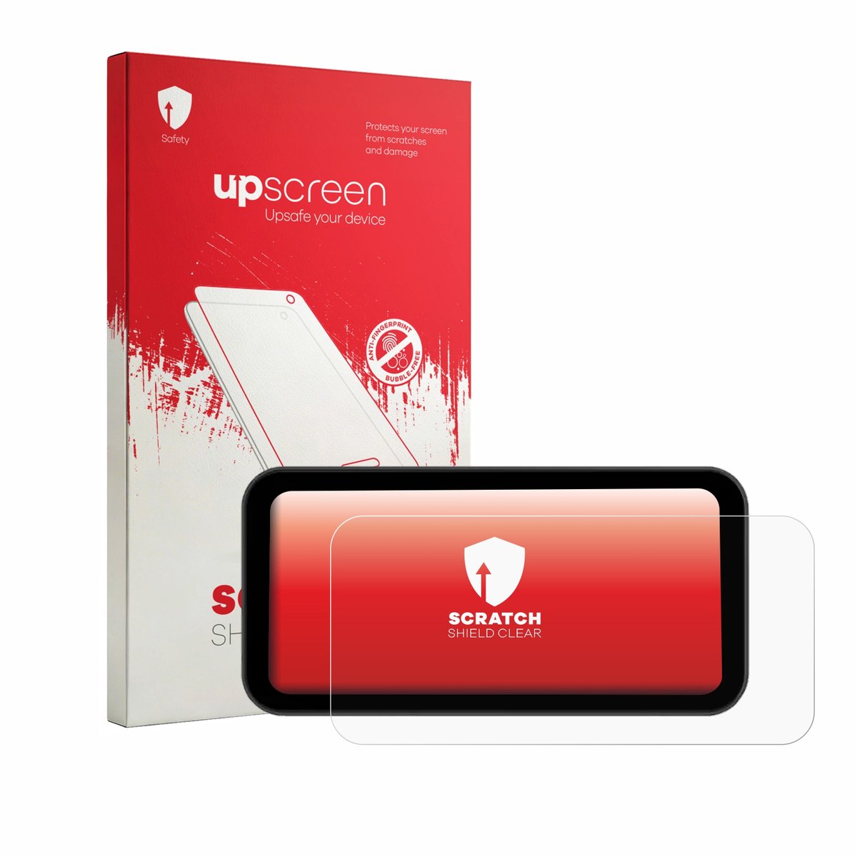 upscreen - Screenprotector voor Carpuride W603F 6.3" - Folie Beschermfolie transparant