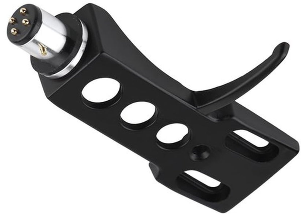 Headshell Universele Phono Mount - Aansluitdraden - Zuurstofvrij Koper - Kleurgecodeerd - Doorzichtige Hoezen - Rijker Geluid - Draaitafelheadshell