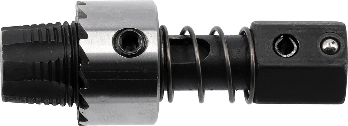 YATO Professioneel Bougiezitting & Schroefdraad Reinigingsgereedschap – M14 x 1.25 mm – Voor Vlakke Afdichting – Met Drukveer & Zeskantaandrijving 13 mm – Chroom-Molybdeen