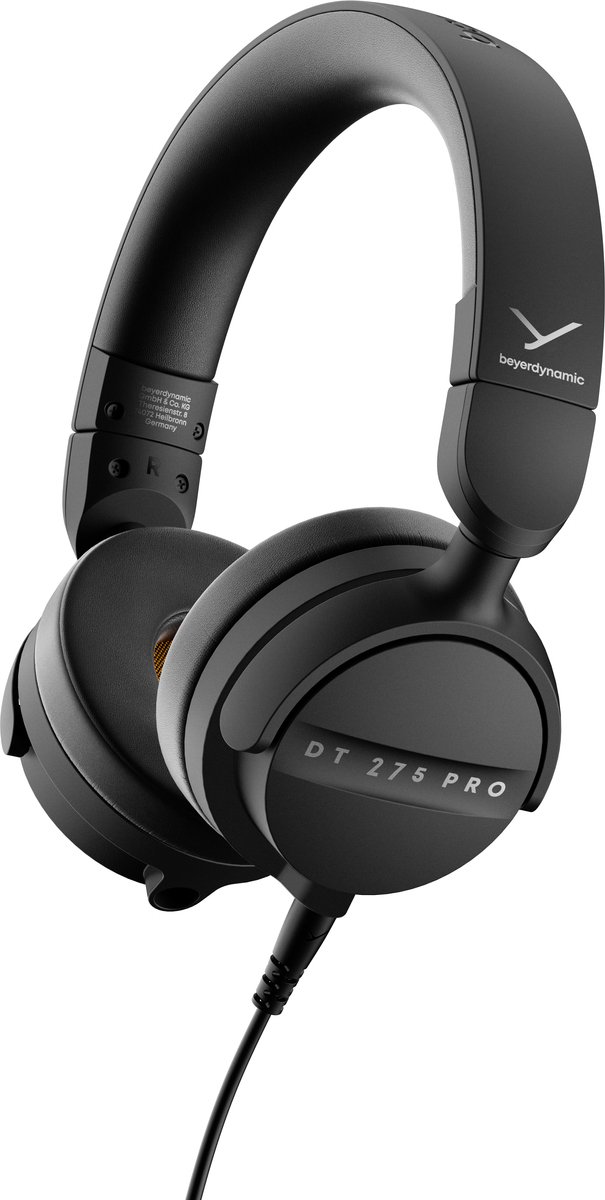 Beyerdynamic-DT 275 PRO - Wired On-Ear-Headphones - Zwart