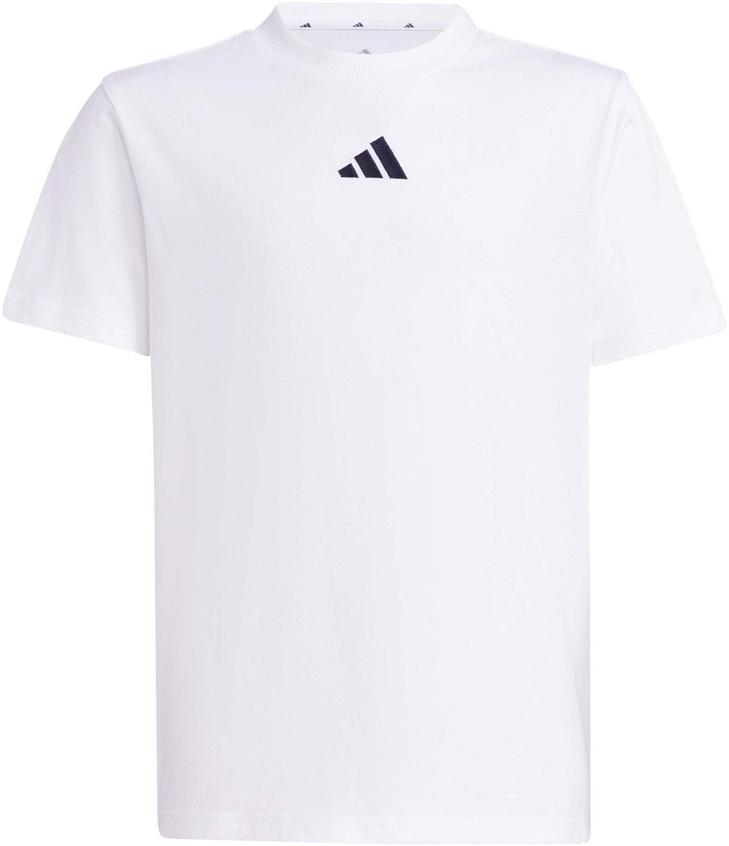 Adidas Essentials T-shirt Met Korte Mouwen 15-16 Years Jongens Meisjes Zwart