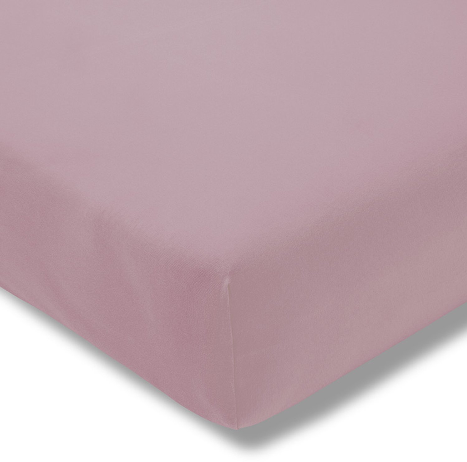 Jersey Hoeslaken 100x200 cm - 100% Mako Katoen - Kleur Orchidee