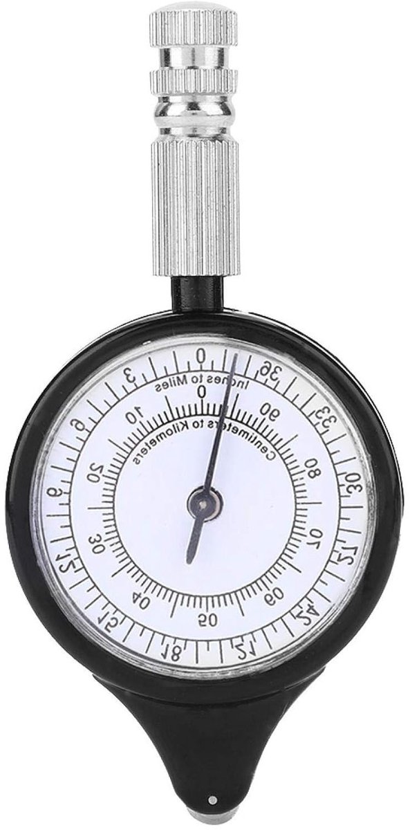 Duurzame en lichtgewicht kaartmeter voor outdoor activiteiten met een robuuste plastic behuizing en nauwkeurige metingen — afbeelding 2