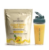 Naturecan Clear Whey Protein Tropisch 1kg - Eiwit limonade - Whey isolate - 20 g eiwit