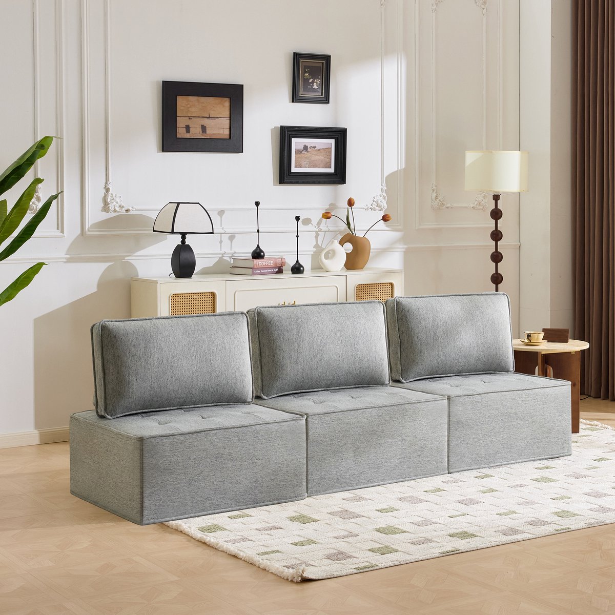 DESMIU Fauteuil Compact - Modulair En Flexibel Te Combineren - Voor Woonkamer, Slaapkamer
