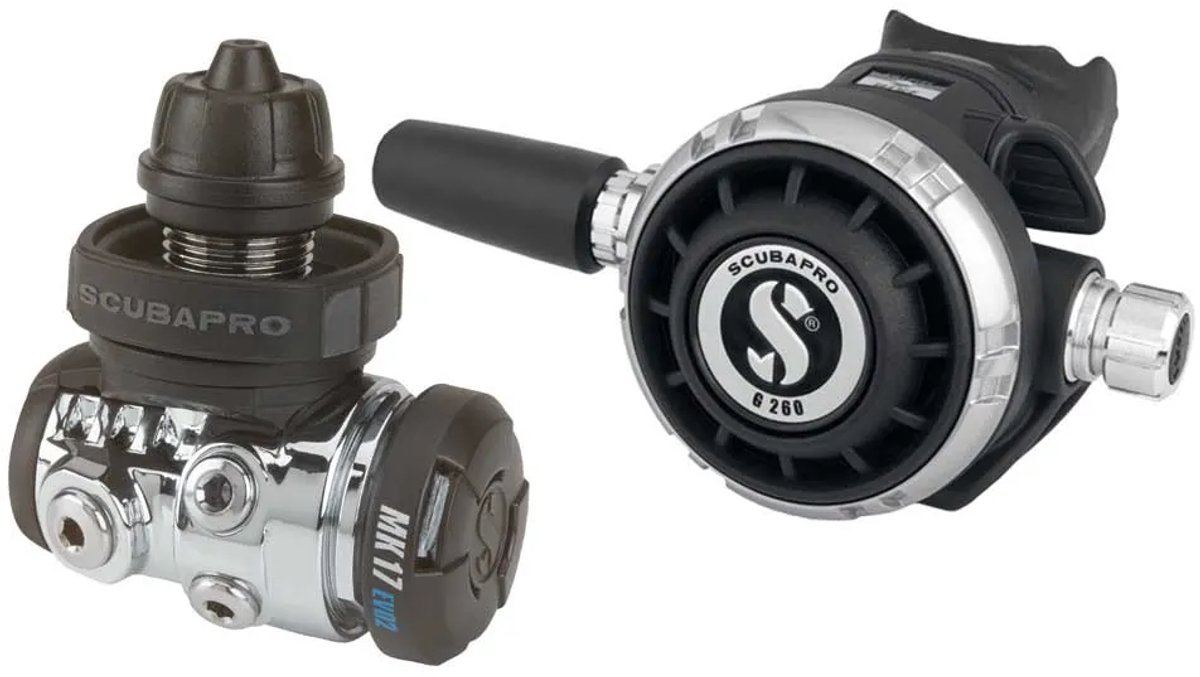 Scubapro Mk17 Evo2 Din G260 Duikuitrusting Zilver