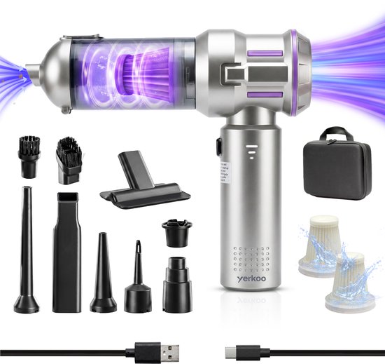 Yerkoo - Kruimeldief - Auto Stofzuiger - Yerkoo - €39,95