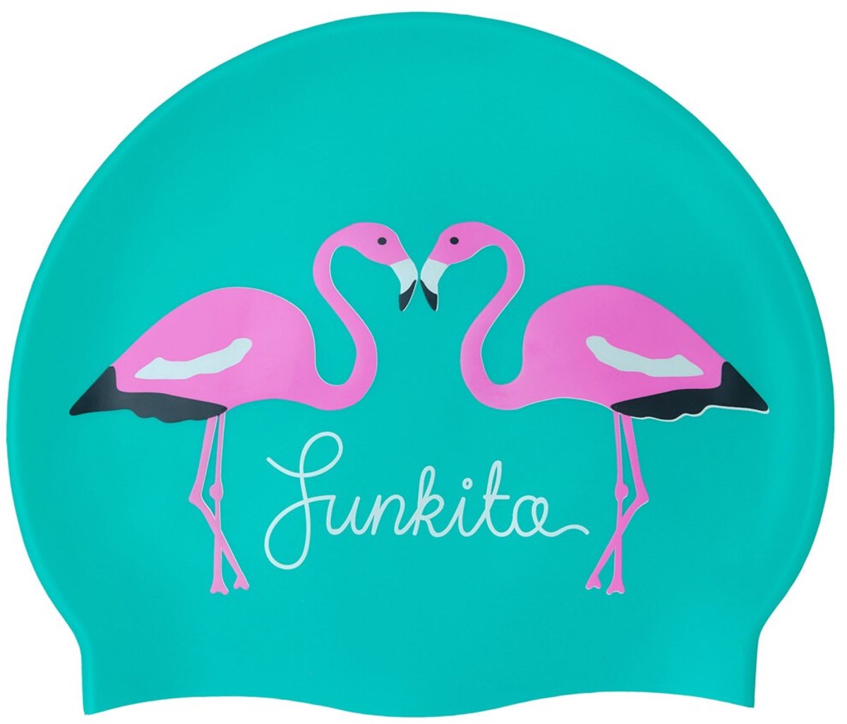 Funkita Go Flamingo Serie - Siliconen Zwemkap - Elastaan - Bescherming tegen Chloor