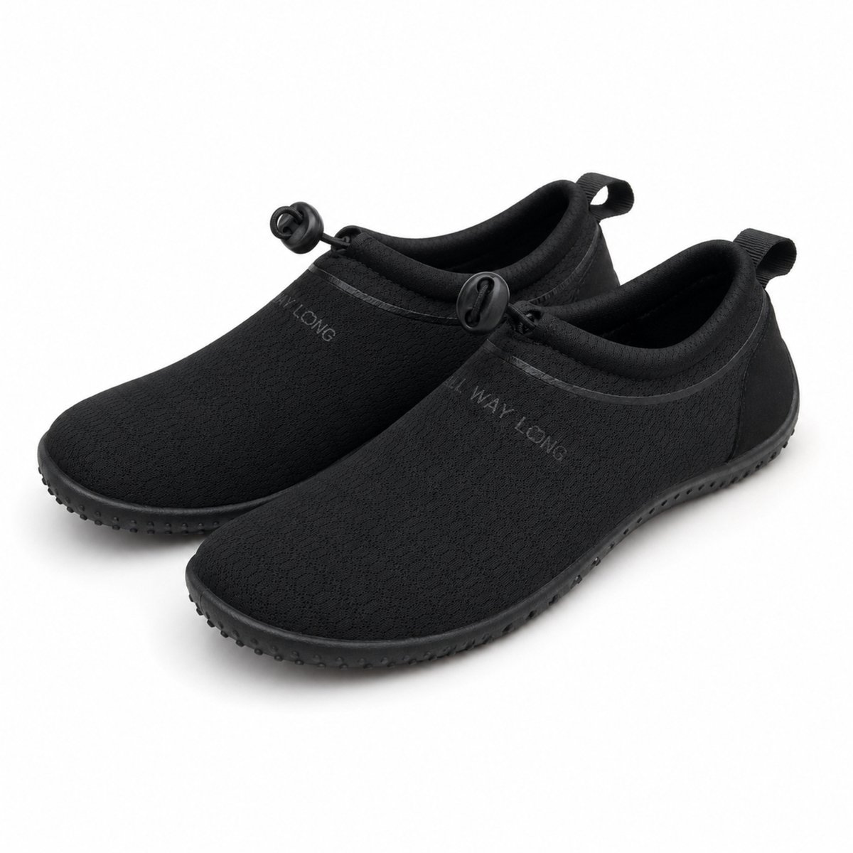 Waterschoenen voor Volwassenen - Anti-Slip Zwemschoenen - Zwart - Maat 36/37