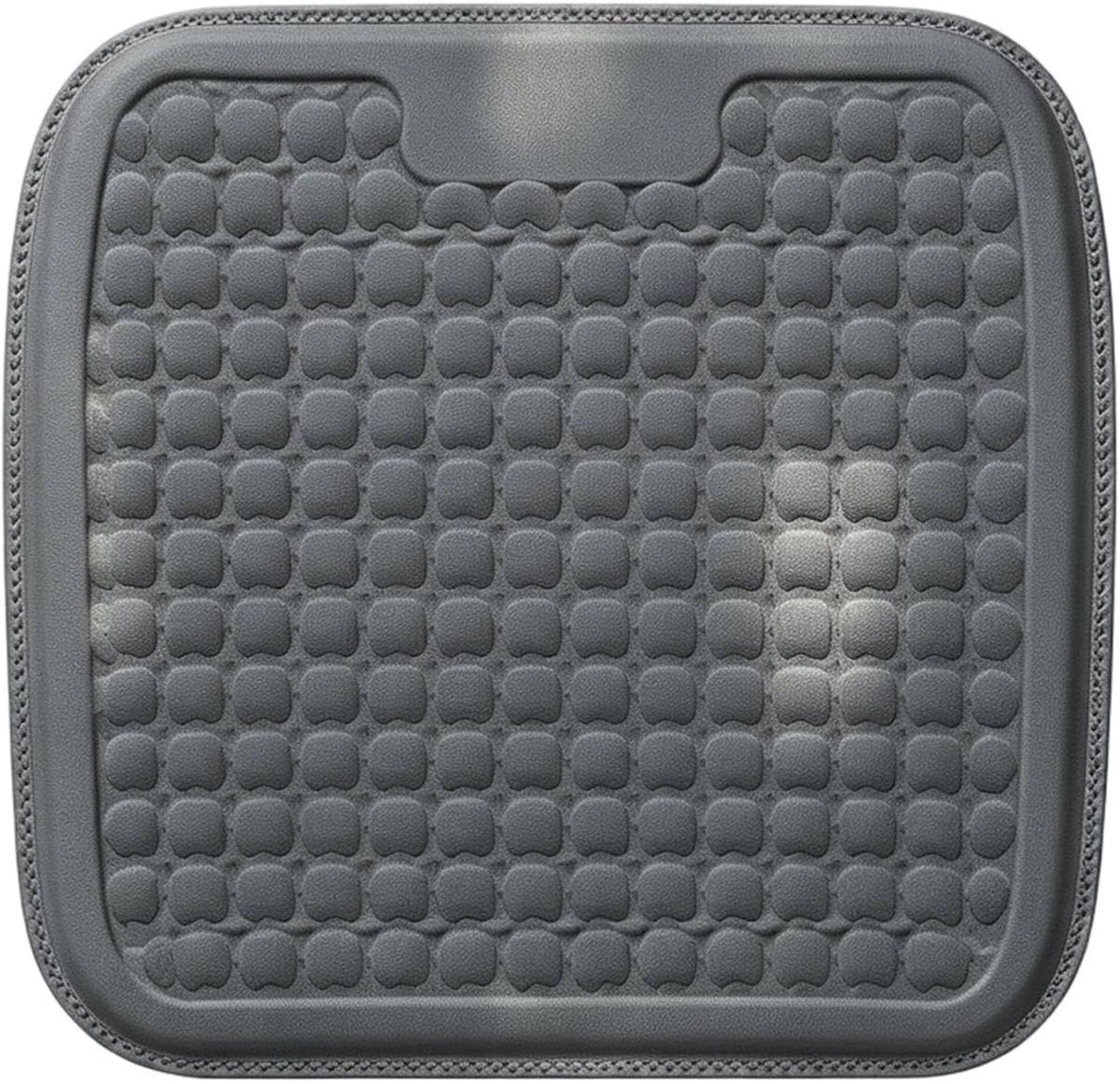 Autostoel Kussen - Geventileerde Gelmat - Comfortabel Zitten - Honingraatontwerp - 48x48x1