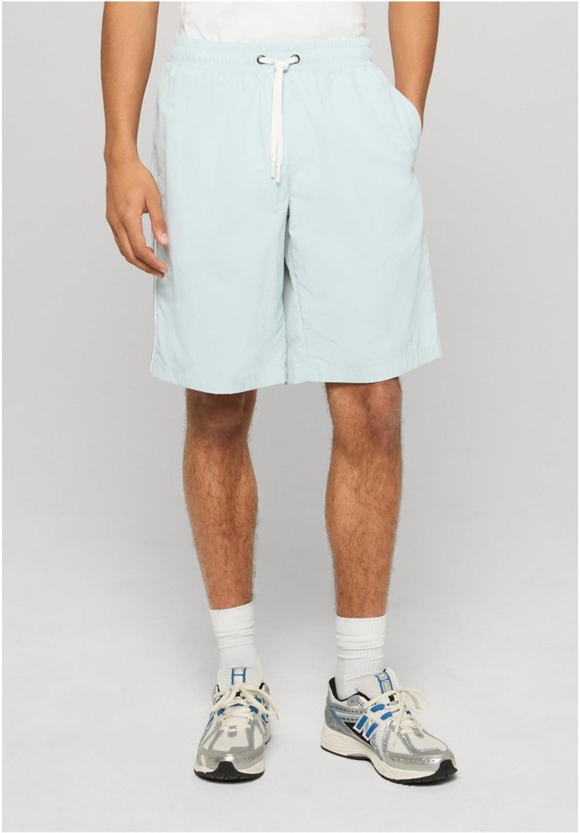 Urban Classics Board Shorts With Patched Stripe Zwemshorts 3XL Blauw