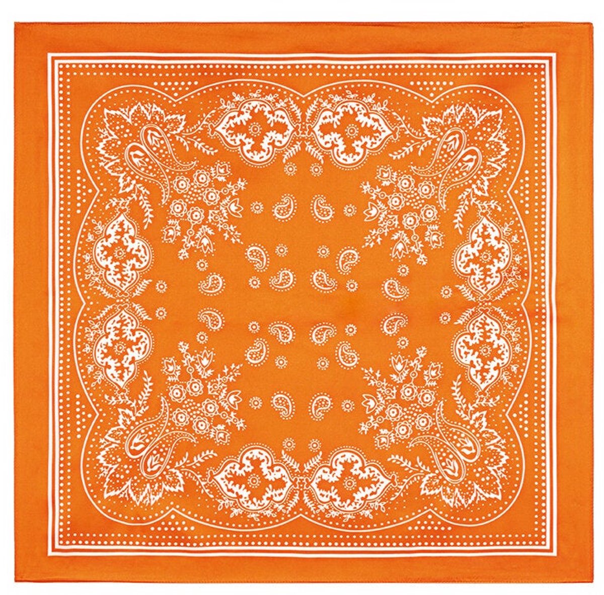 Zomersjaals met paisley-patroon, casual, polyester, dagelijkse accessoires