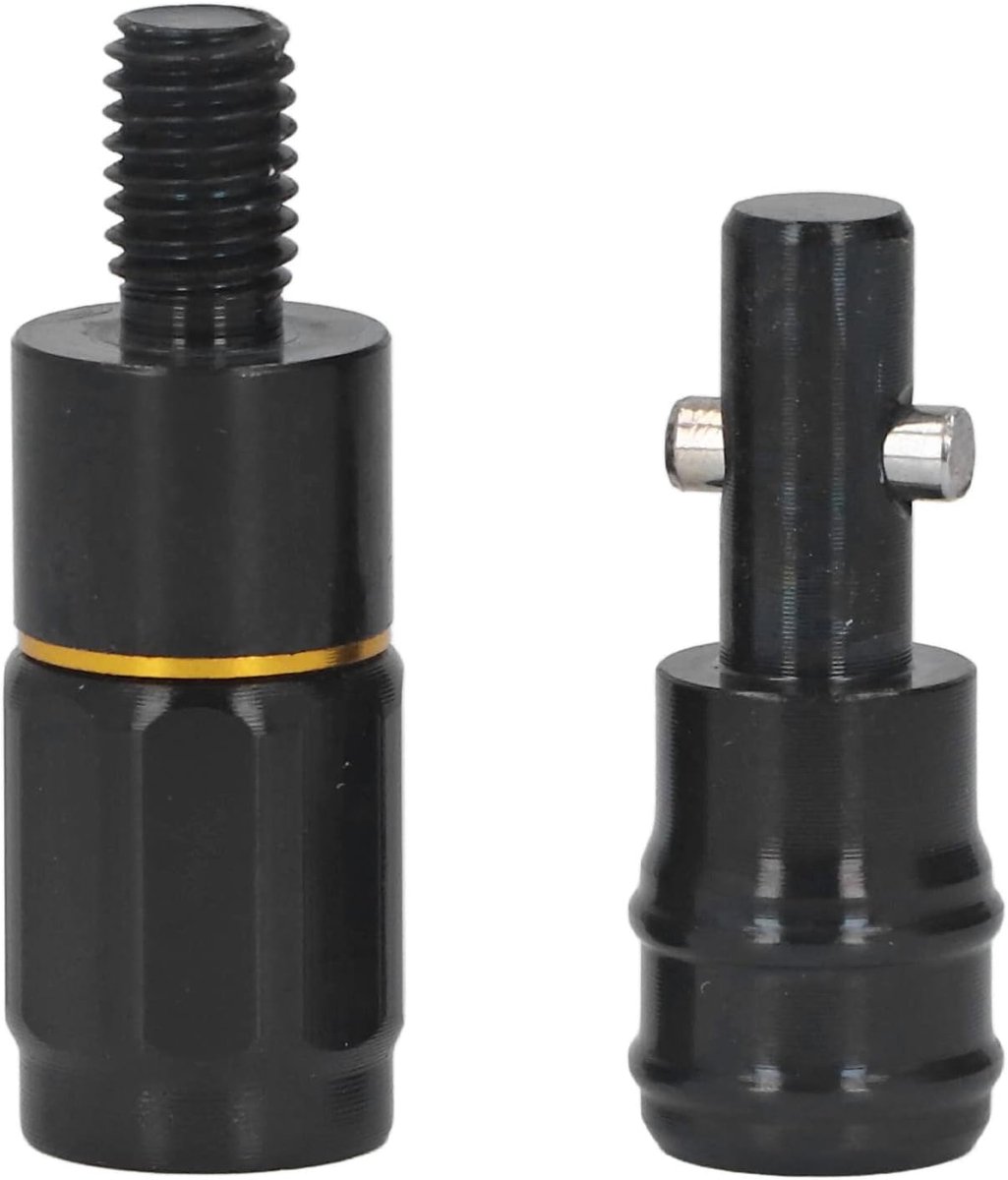 Rod Pod Connector - Hengel Accessoire - Stabiel Vissen - Snelle Hengelwissel - 7 x 2 x 2 cm - Zwart