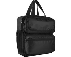 Draagtas Koffiezetapparaat - Reis Organizer - Veilige Opslag - Gewatteerde Binnenvoering - 29.5 x 16 x 32 cm - Zwart