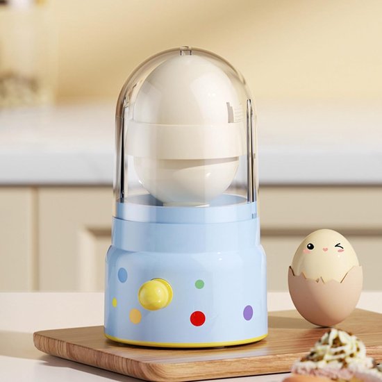 Eier Schudder - Eimixer Keuken - Handmatig Mengen - Compact Ontwerp - 9 x 9 x 9 cm - Blauw — afbeelding 2